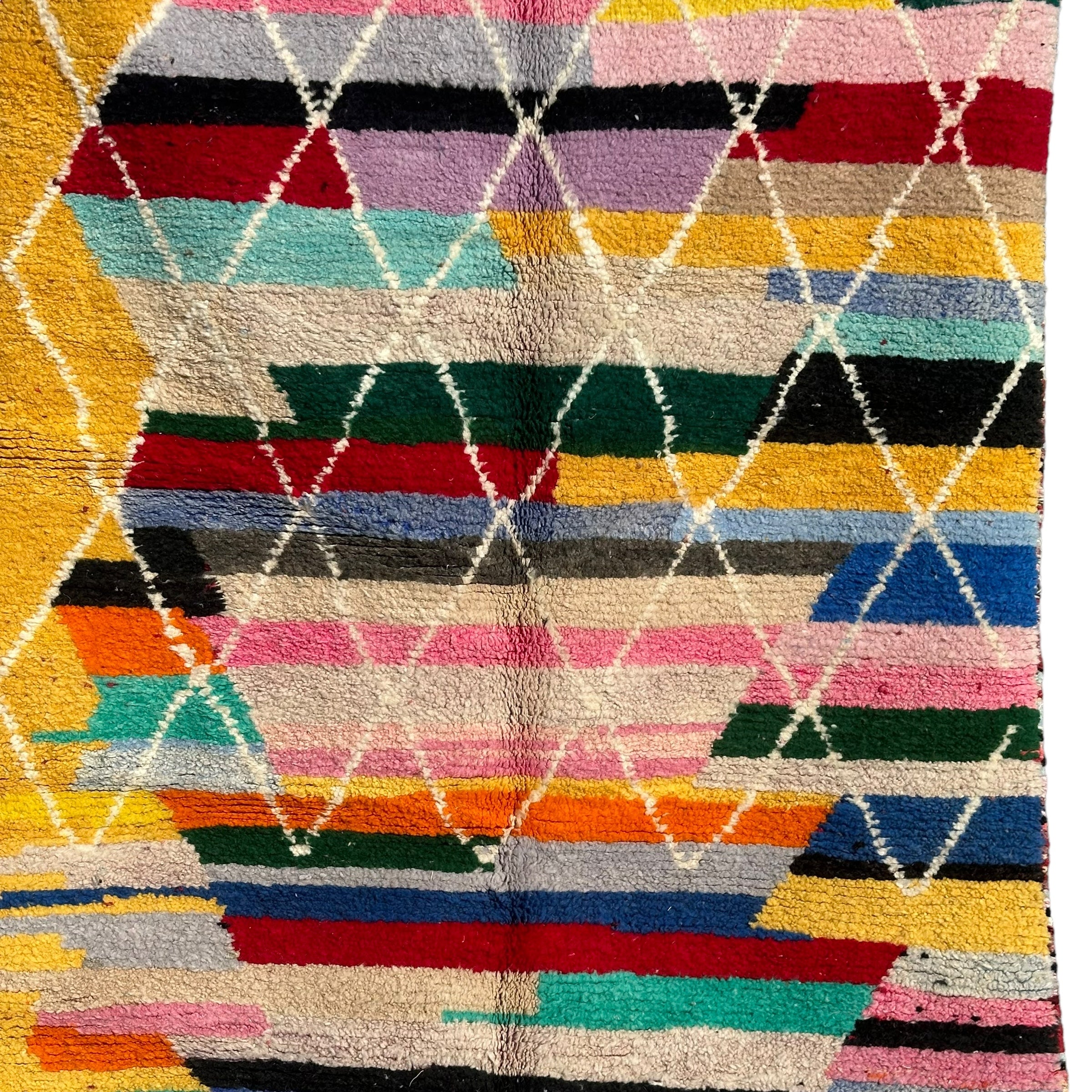 Over the Top - Azilal Colourful Moroccan Rug