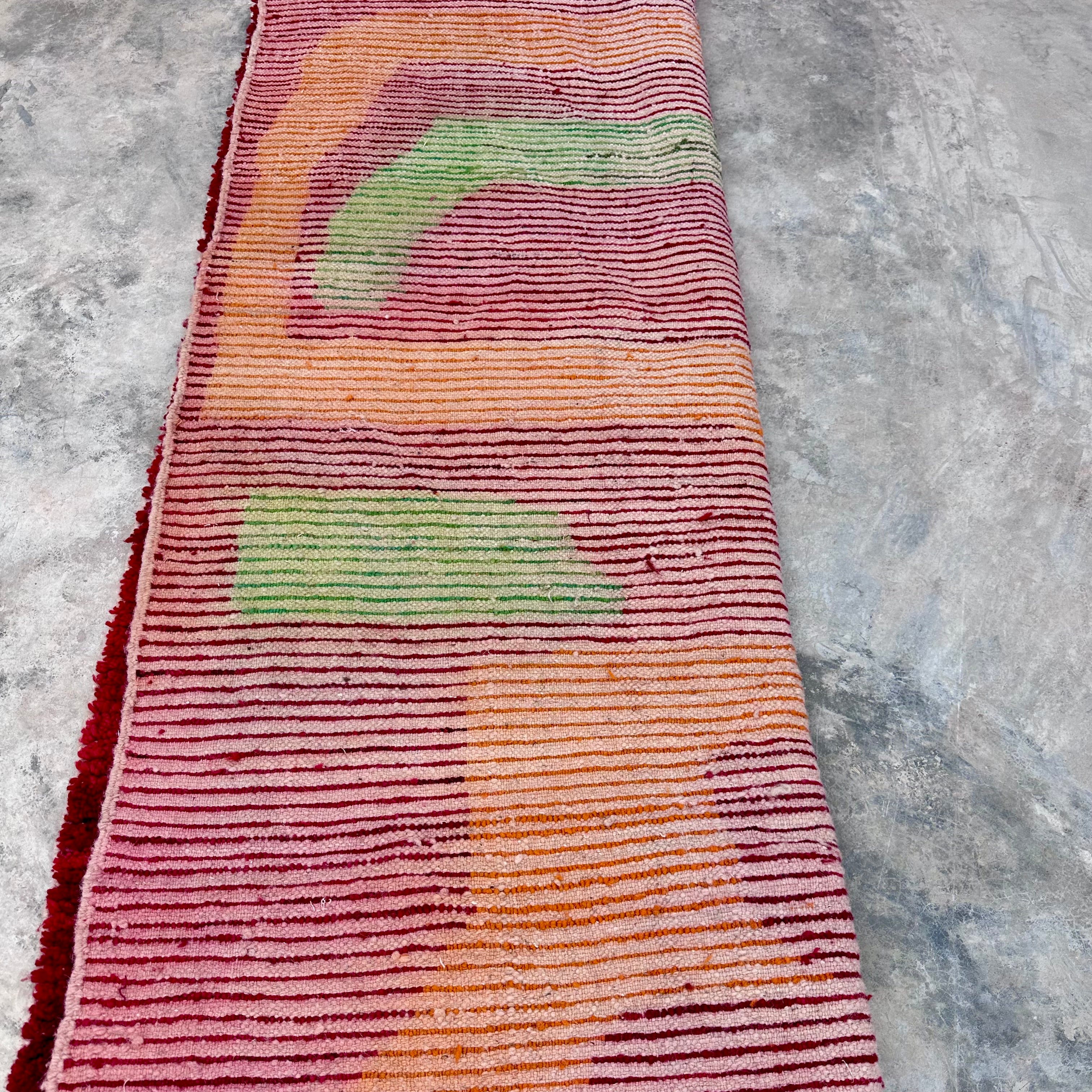 Abstract Journey - Boujad Natural Moroccan Rug