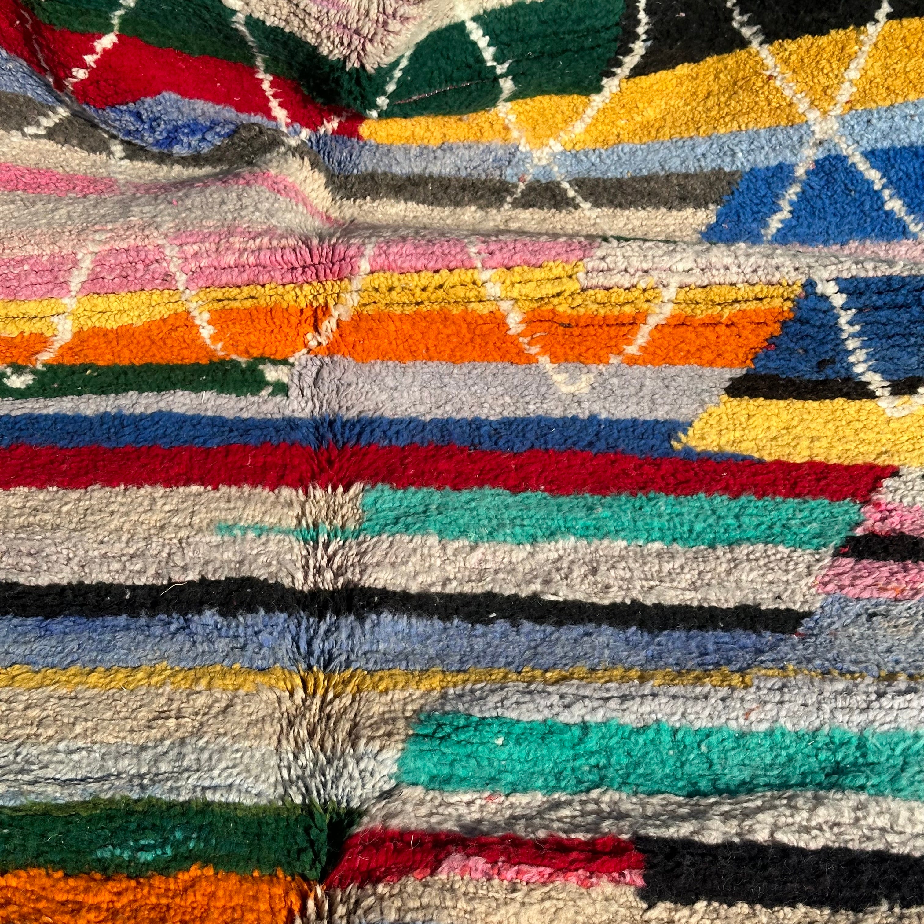 Over the Top - Azilal Colourful Moroccan Rug