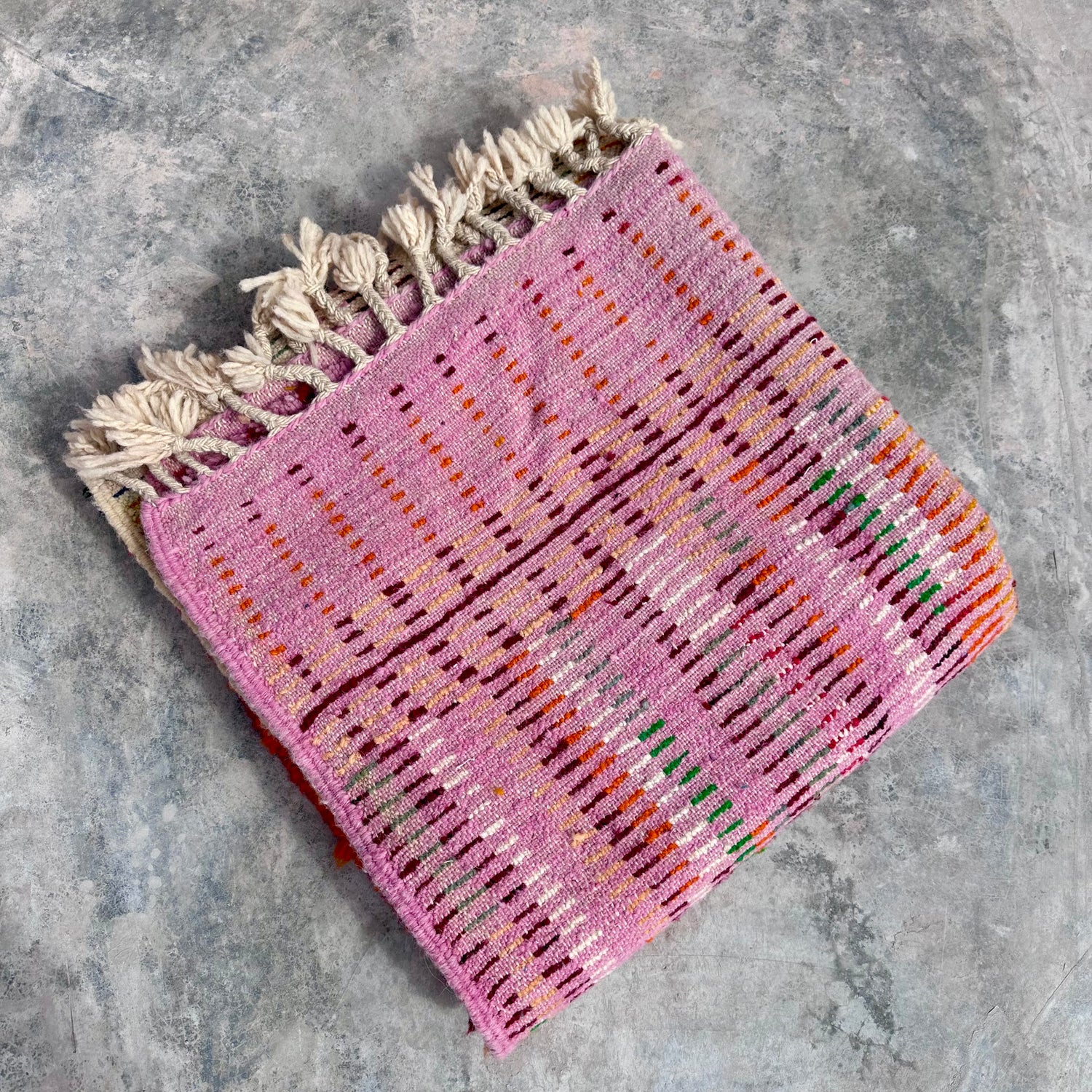 Lines, Lines, Lines - Boujad Natural Moroccan Rug