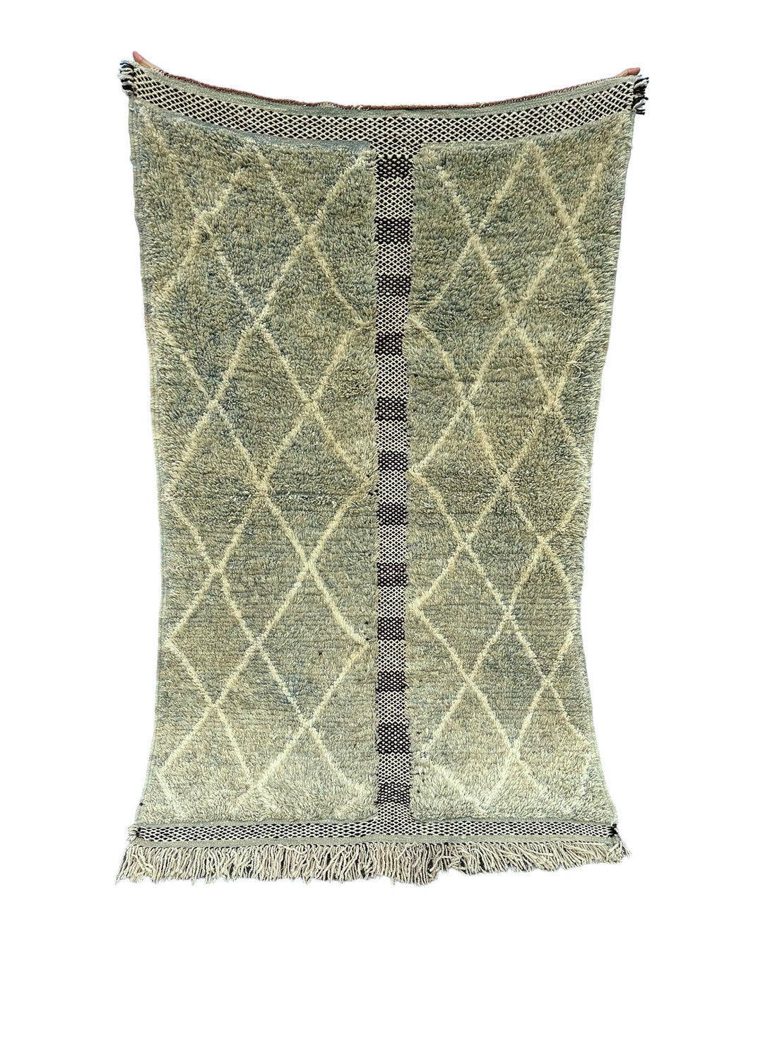 Lush Green Diamond - Azilal/Tazanakt Moroccan Rug