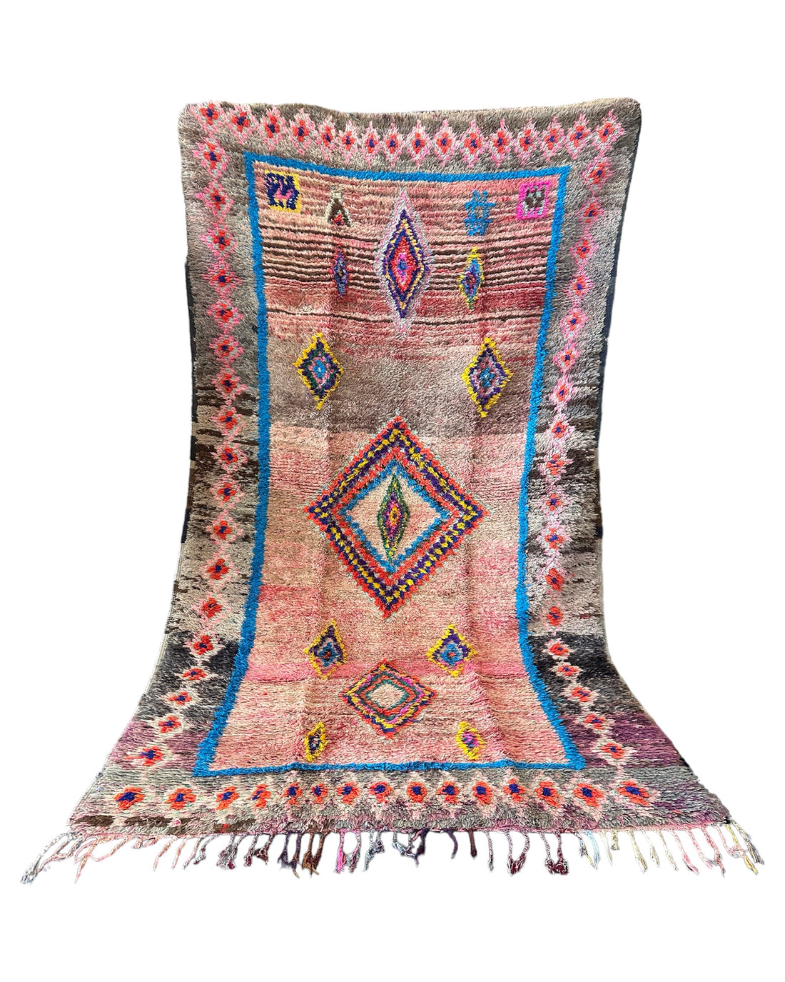 Warm Magic - Vintage Authentic Moroccan Rug