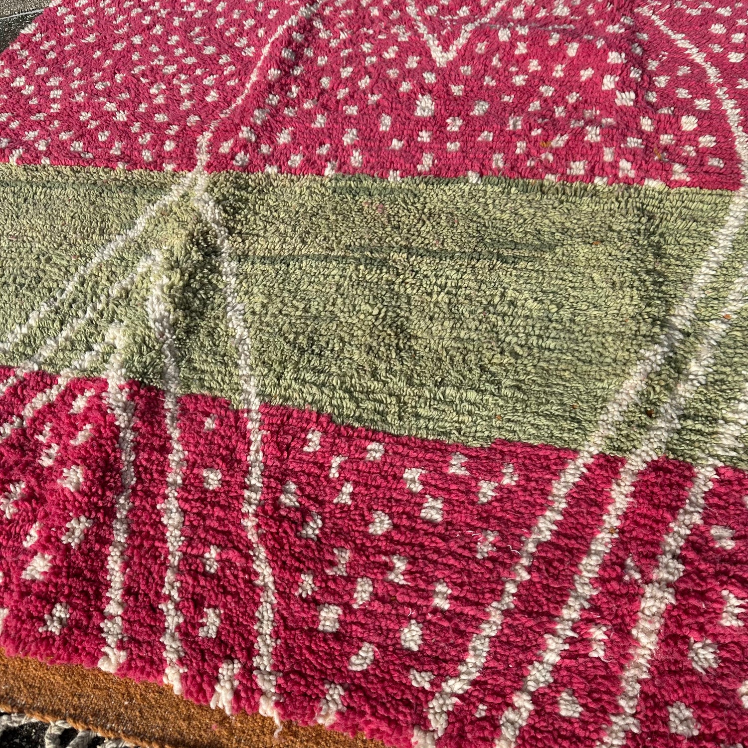 Speckled Bloom - Azilal Colourful Moroccan Rug