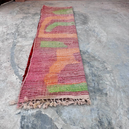Abstract Journey - Boujad Natural Moroccan Rug