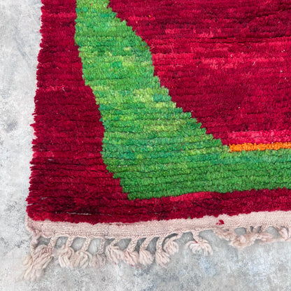 Abstract Journey - Boujad Natural Moroccan Rug