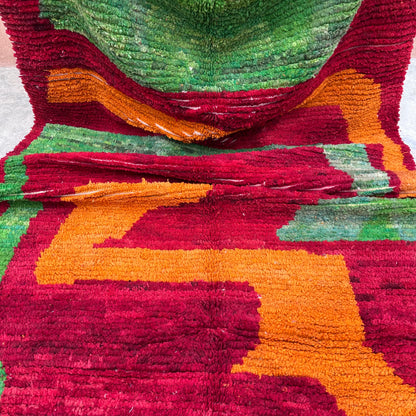 Abstract Journey - Boujad Natural Moroccan Rug