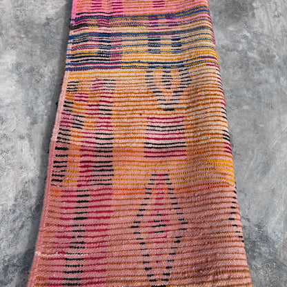 Retro Fire - Boujad Natural Moroccan Rug