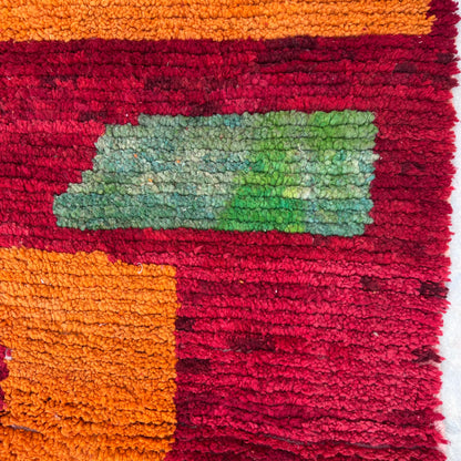 Abstract Journey - Boujad Natural Moroccan Rug