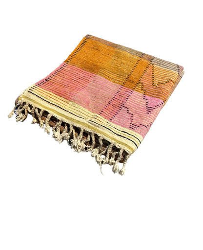 Outlined - Boujad Natural Moroccan Rug