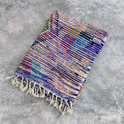 Lush Vibes - Boujad Natural Moroccan Rug