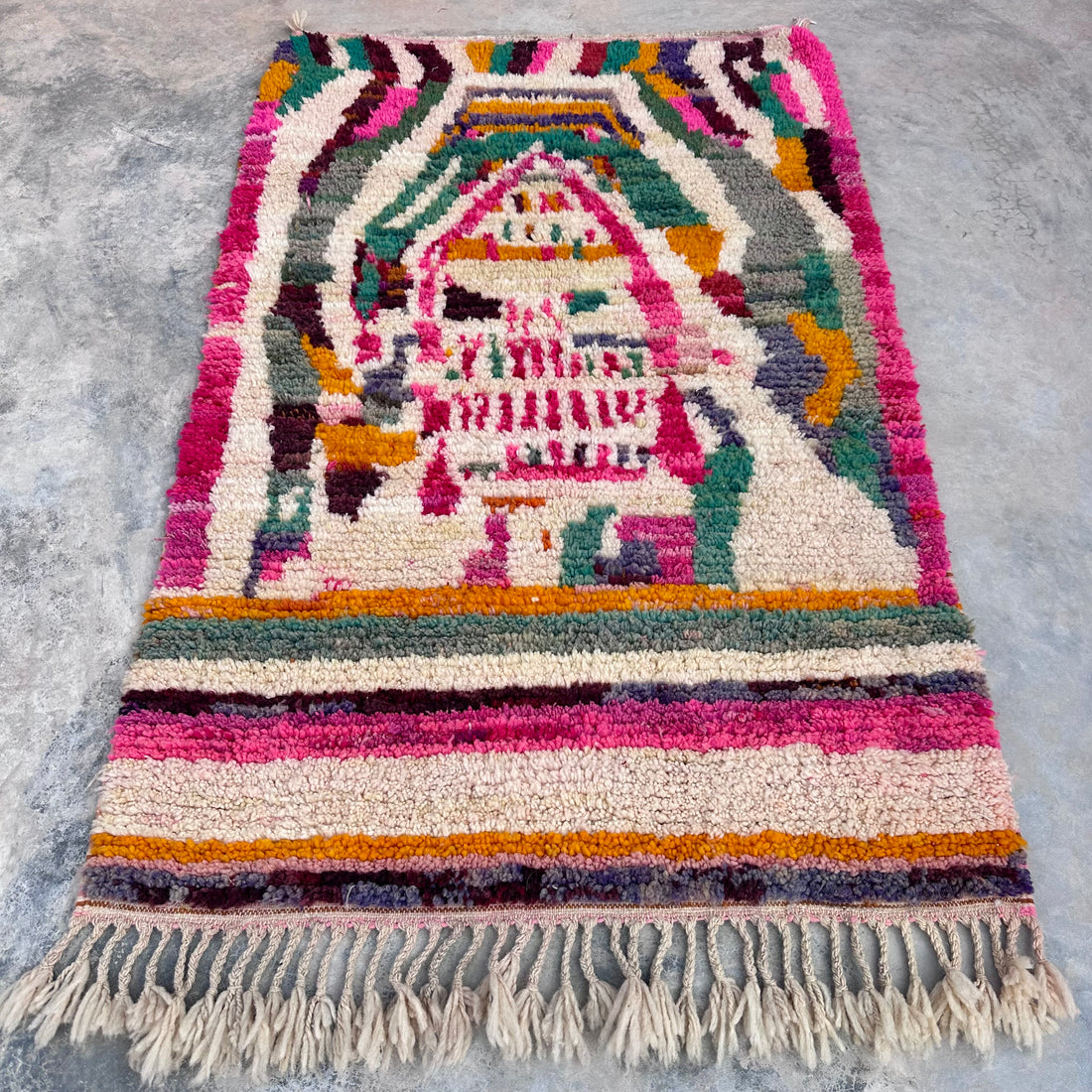 Focal Point - Boujad Natural Moroccan Rug