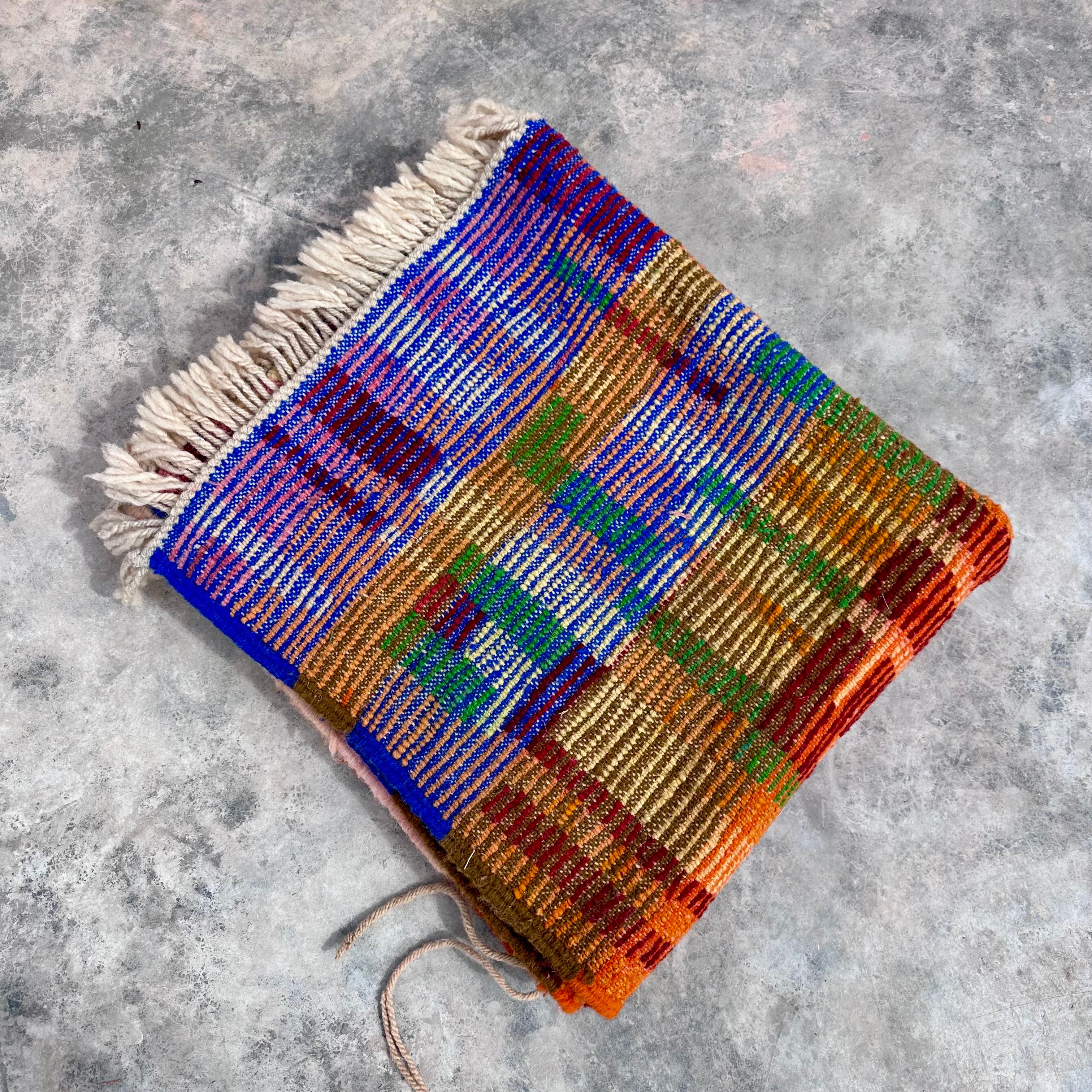 Mauve City Streets - Boujad Natural Moroccan Rug