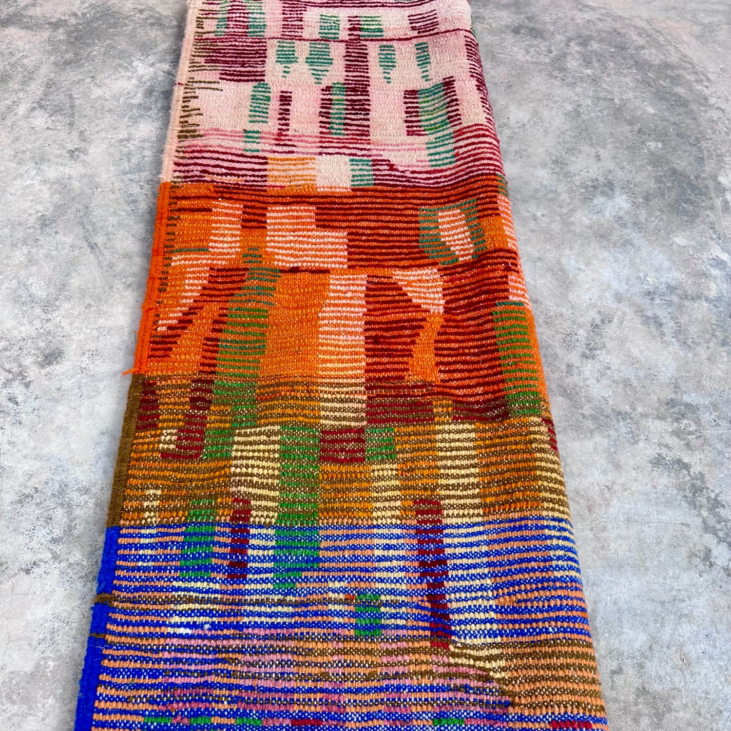 Mauve City Streets - Boujad Natural Moroccan Rug
