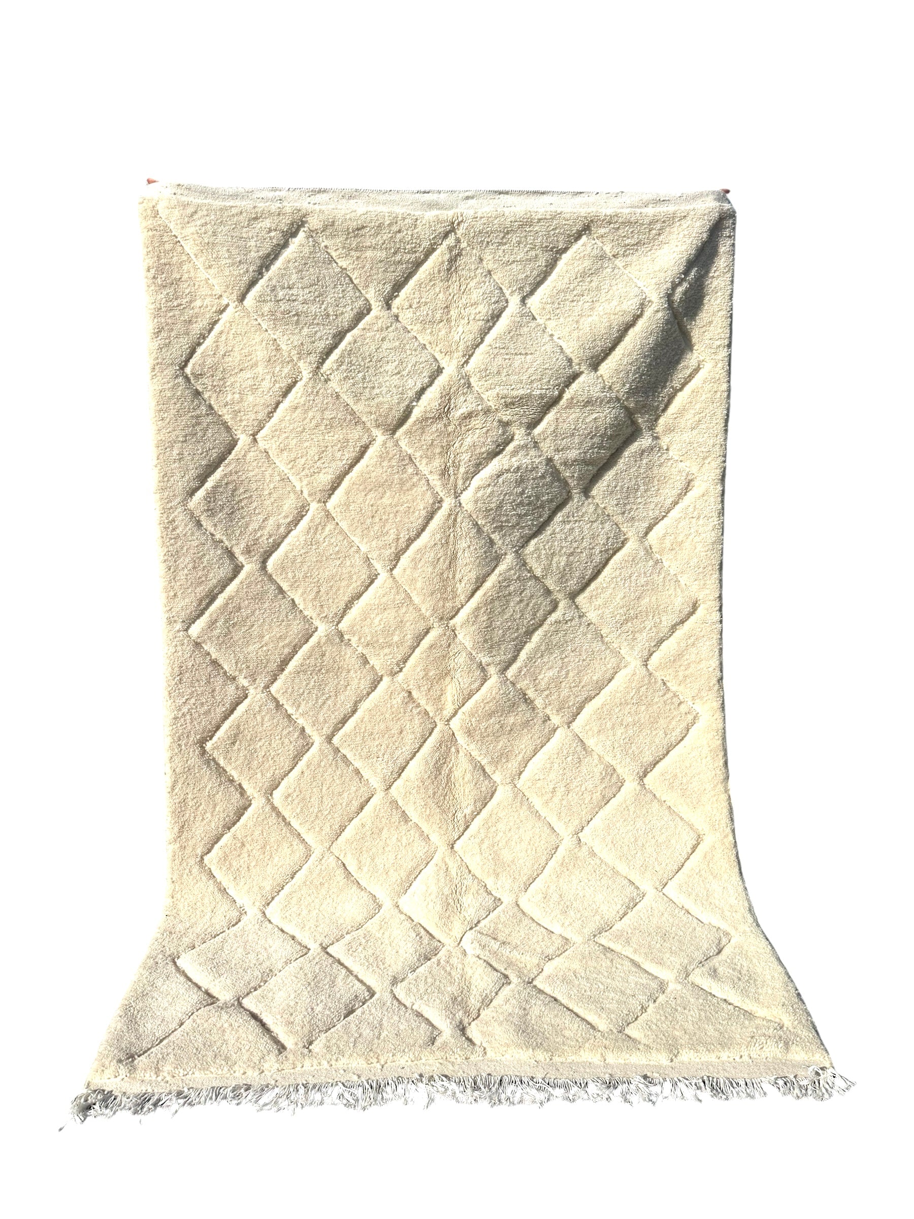 White Diamonds - Beni Ourain Premium Moroccan Rug