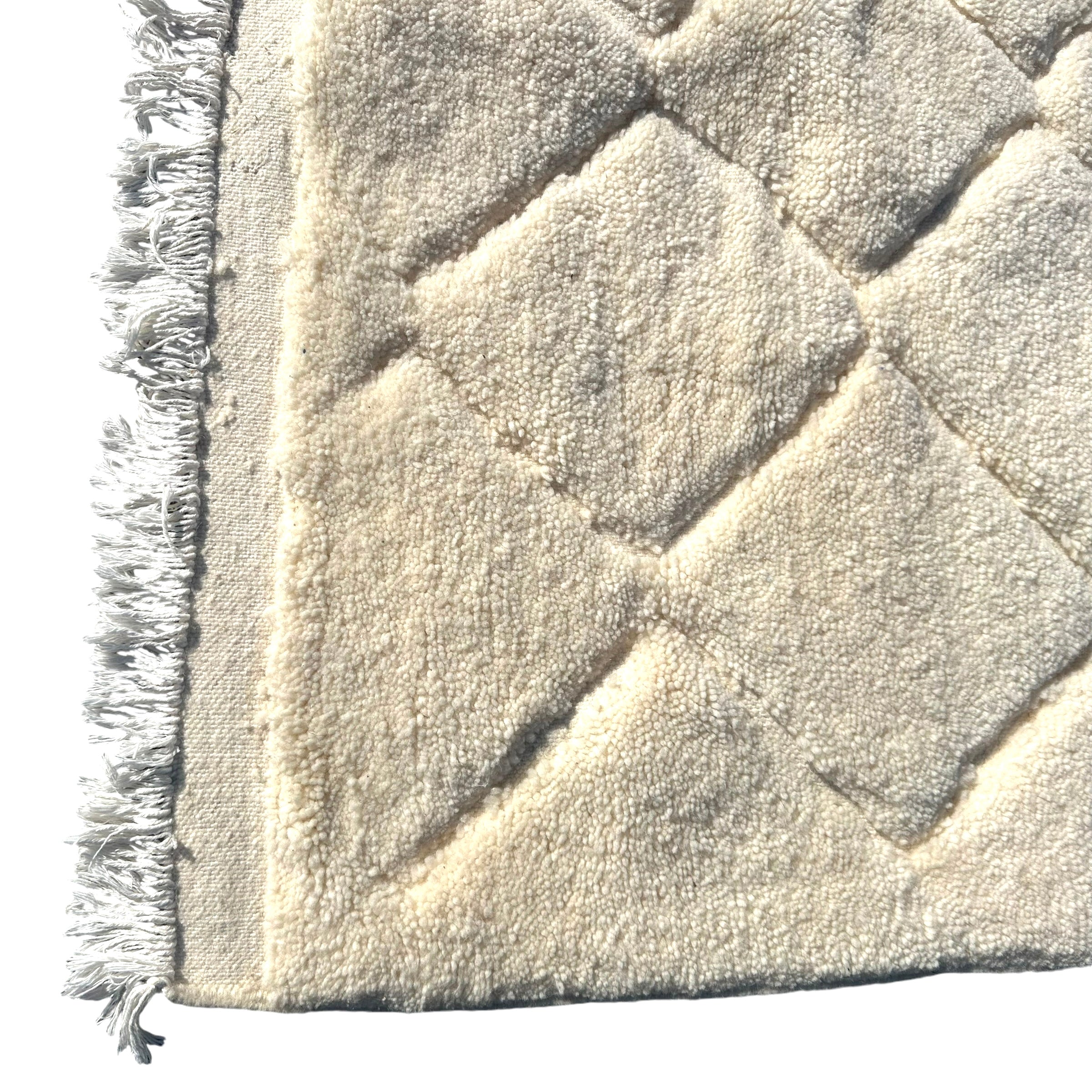 White Diamonds - Beni Ourain Premium Moroccan Rug