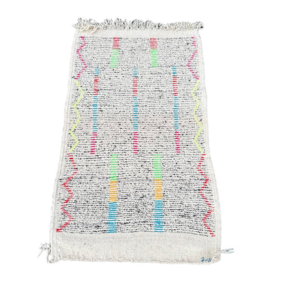 Left - Azilal Colourful Moroccan Rug