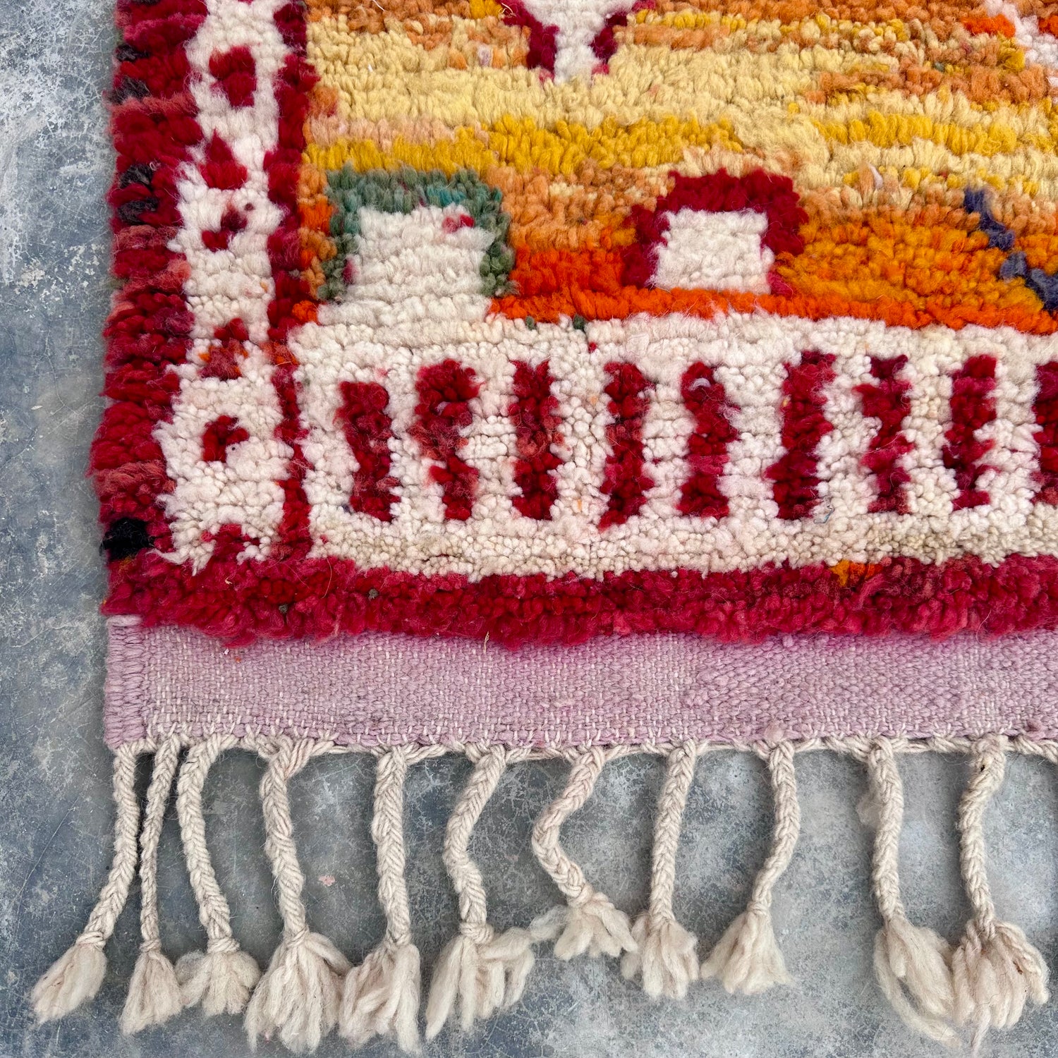 Vintage vs Modern Chapters - Boujad Natural Moroccan Rug