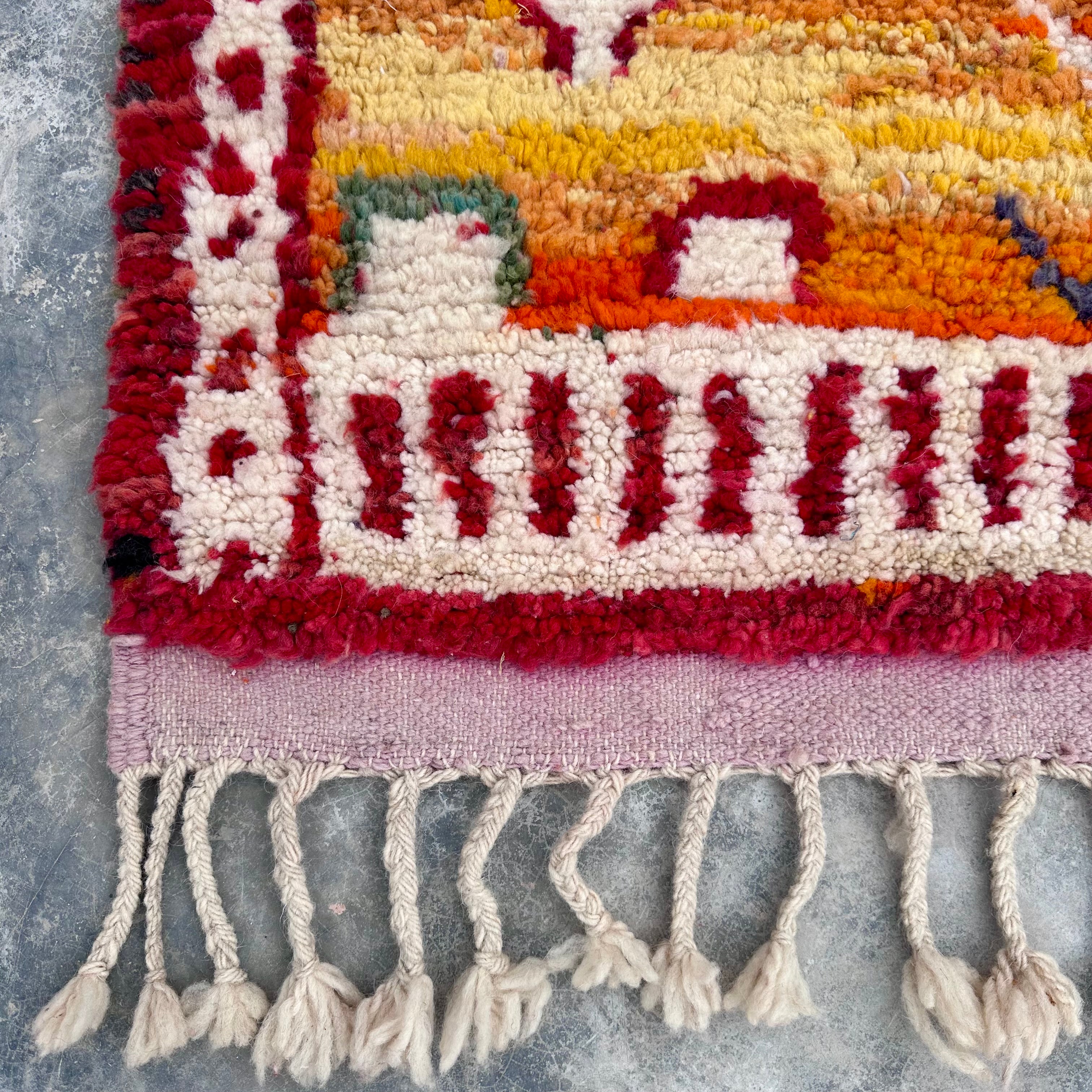 Vintage vs Modern Chapters - Boujad Natural Moroccan Rug