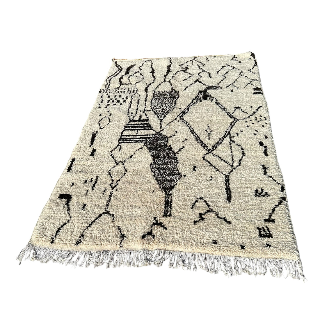 B&amp;W Nature - Beni Ourain Premium Moroccan Rug