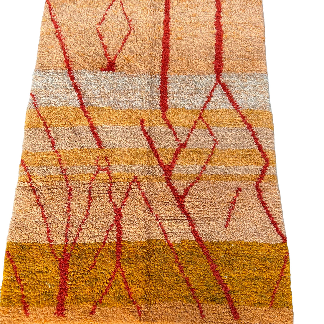 Sunset Mountain - Beni Ourain Premium Moroccan Rug