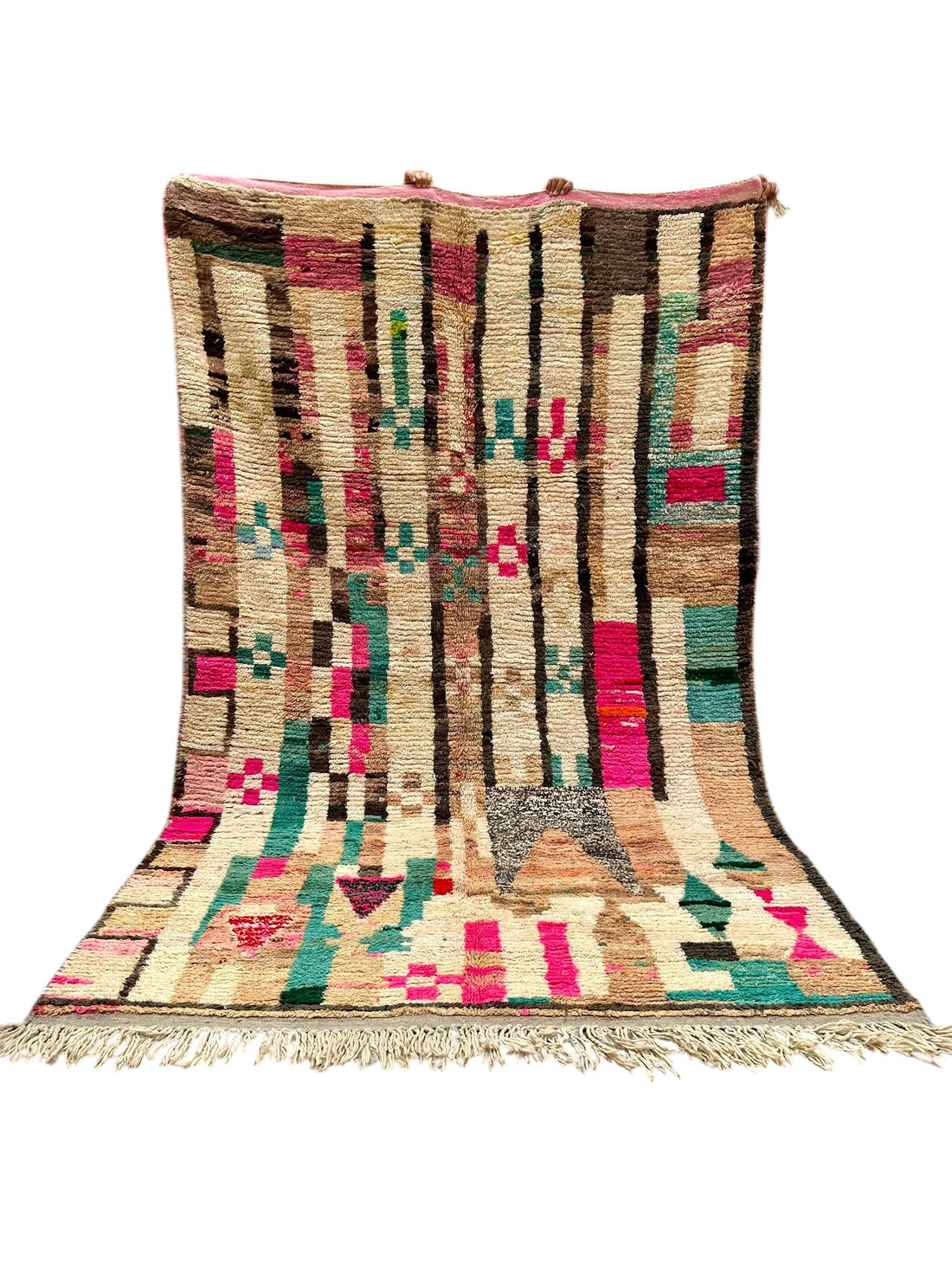 Symbol Streets - Boujad Natural Moroccan Rug