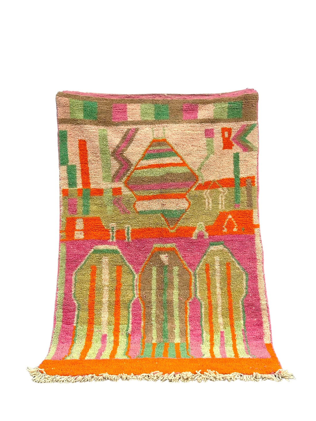 Snap Crackle Pop - Azilal Colourful Moroccan Rug