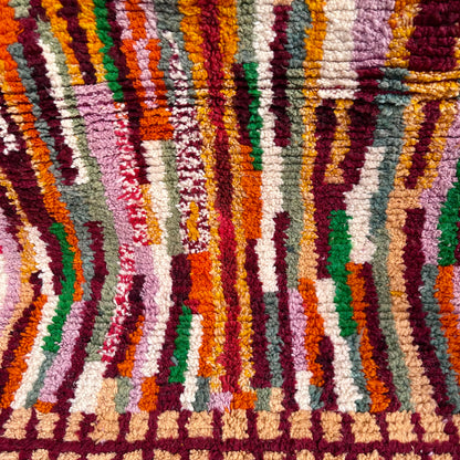 Lines, Lines, Lines - Boujad Natural Moroccan Rug