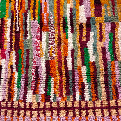 Lines, Lines, Lines - Boujad Natural Moroccan Rug
