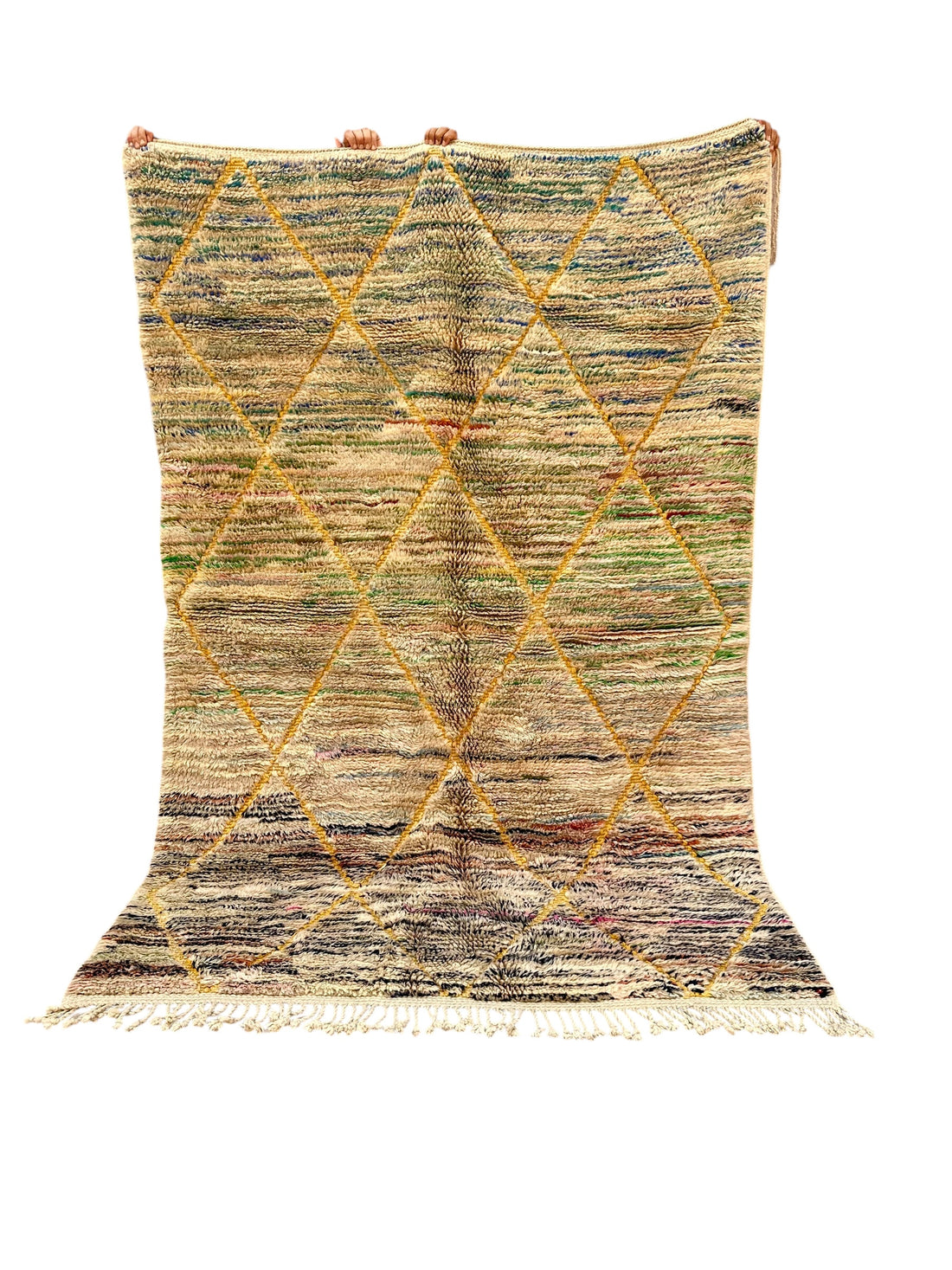 Diamond field - Boujad Natural Moroccan Rug