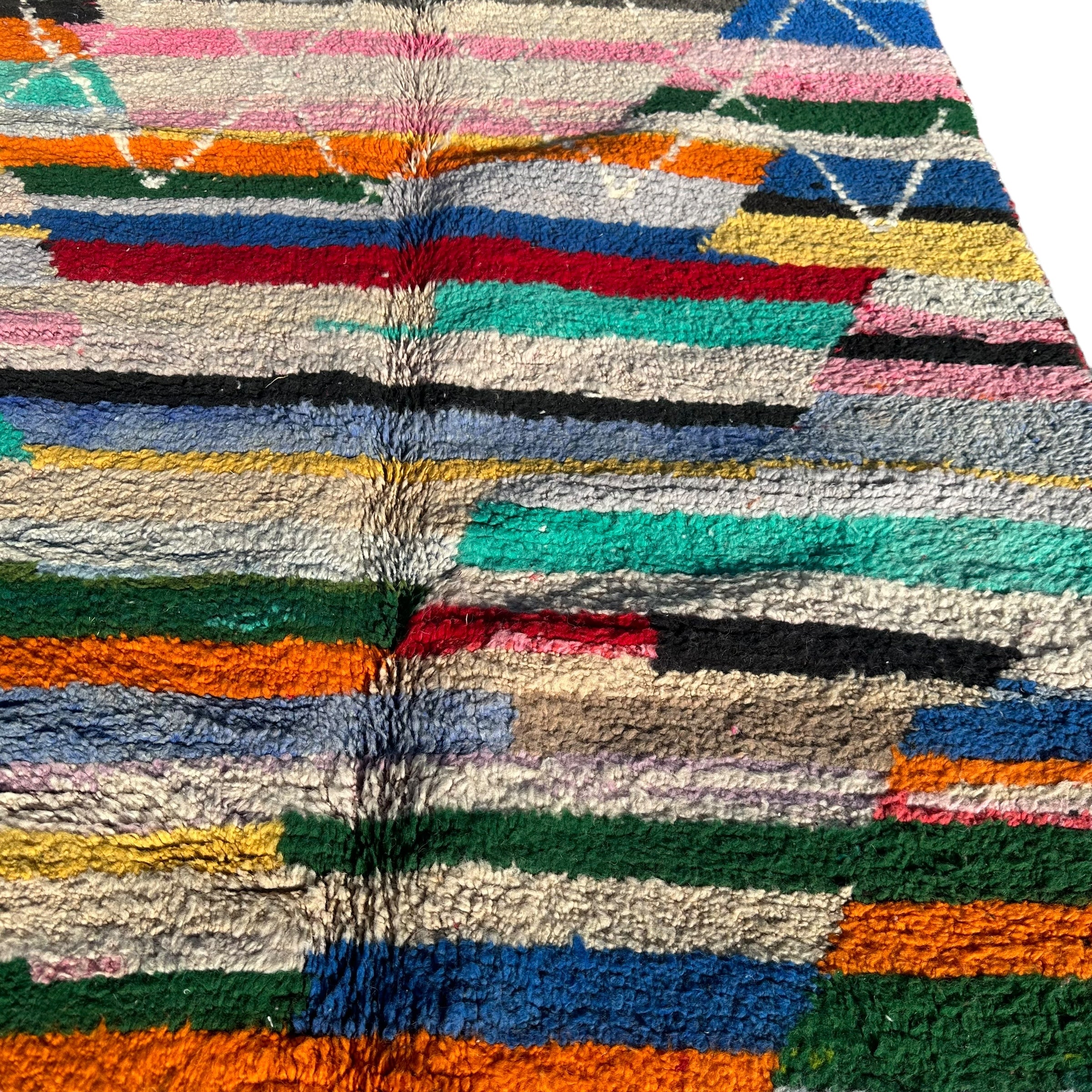 Over the Top - Azilal Colourful Moroccan Rug