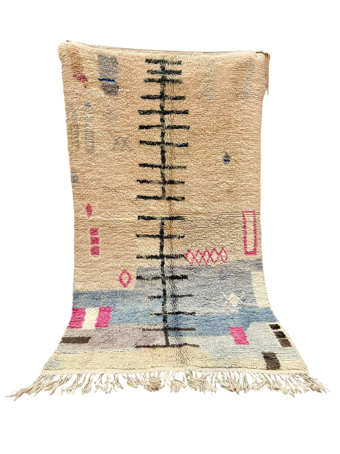 Step up - Boujad Natural Moroccan Rug