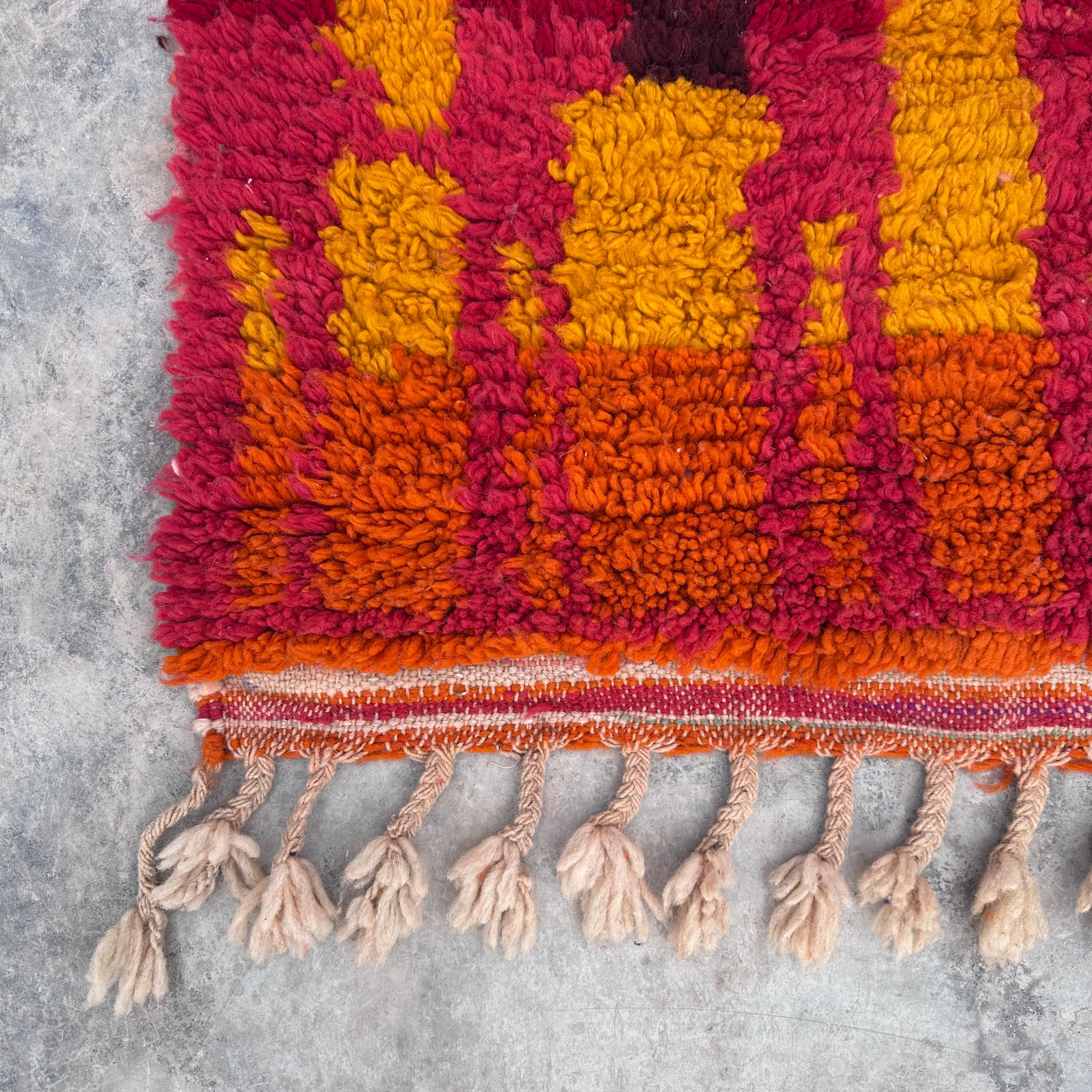Retro Organica - Boujad Natural Moroccan Rug
