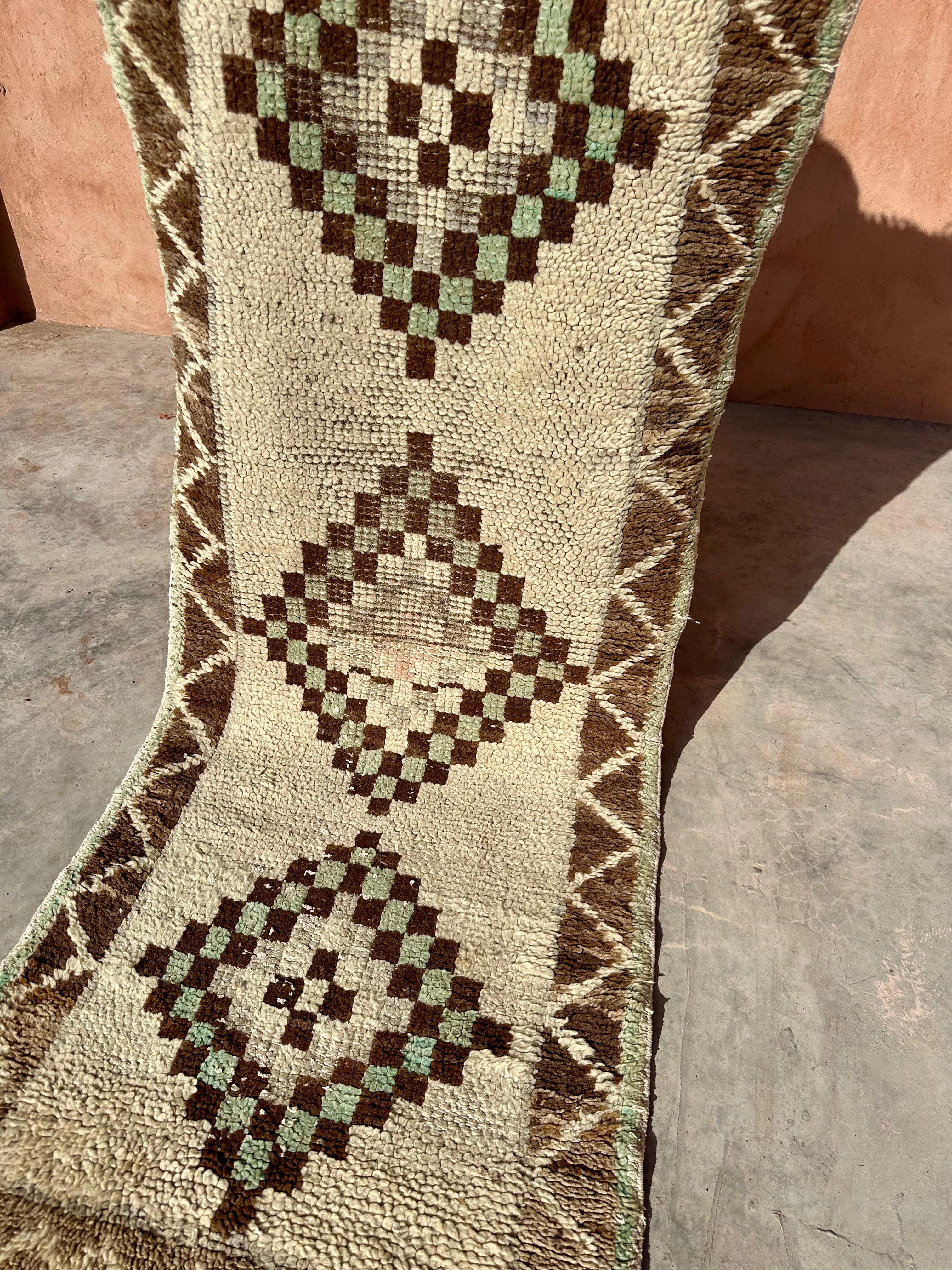 3 Step Diamond - Vintage Authentic Moroccan Rug