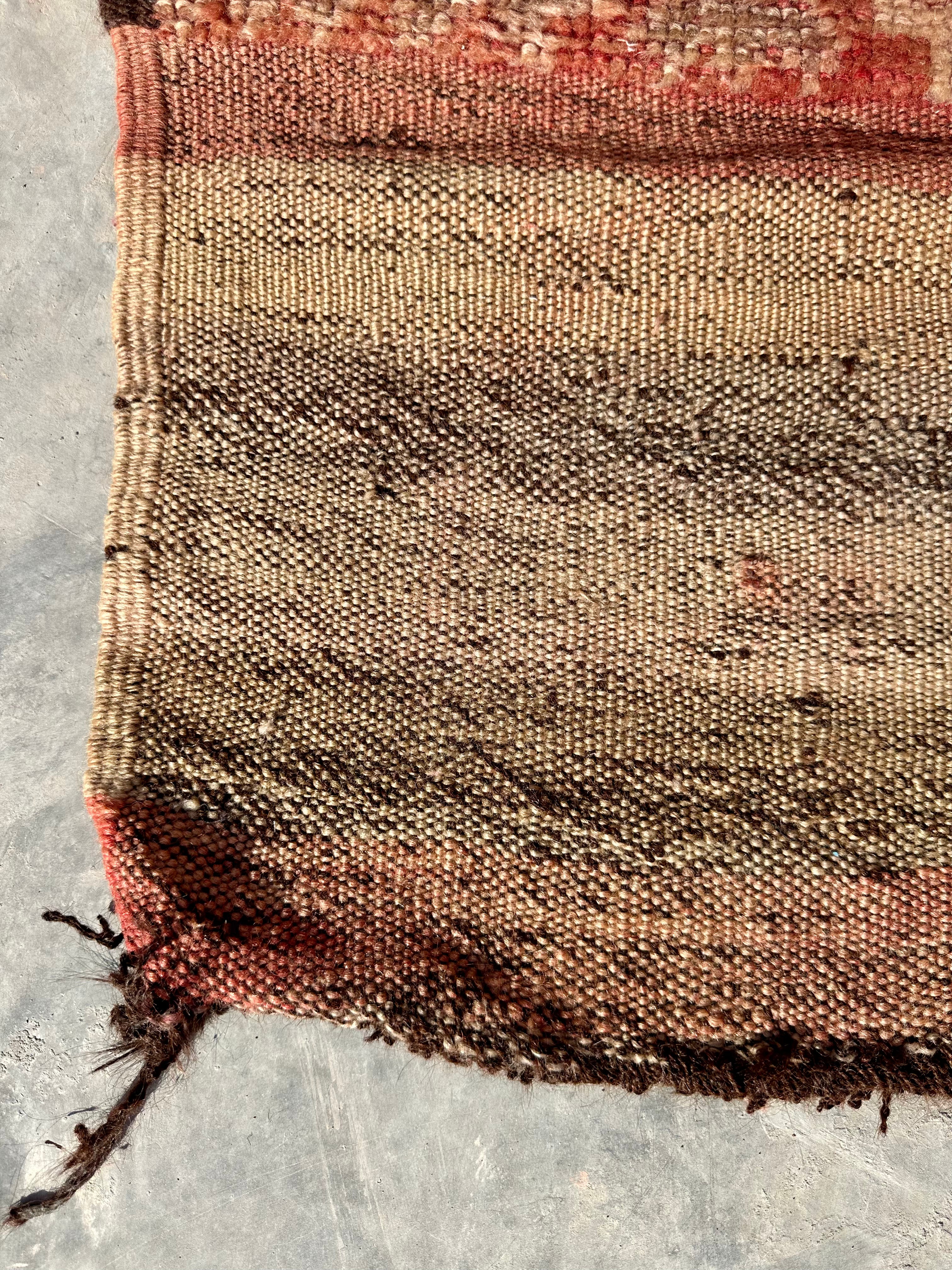 Sun Kissed Beauty - Vintage Authentic Moroccan Rug