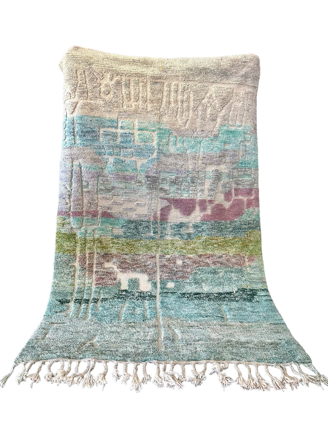 Icey Sea - Beni Ourain Premium Moroccan Rug