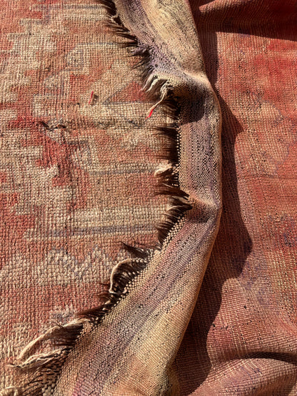 Sun Kissed Beauty - Vintage Authentic Moroccan Rug