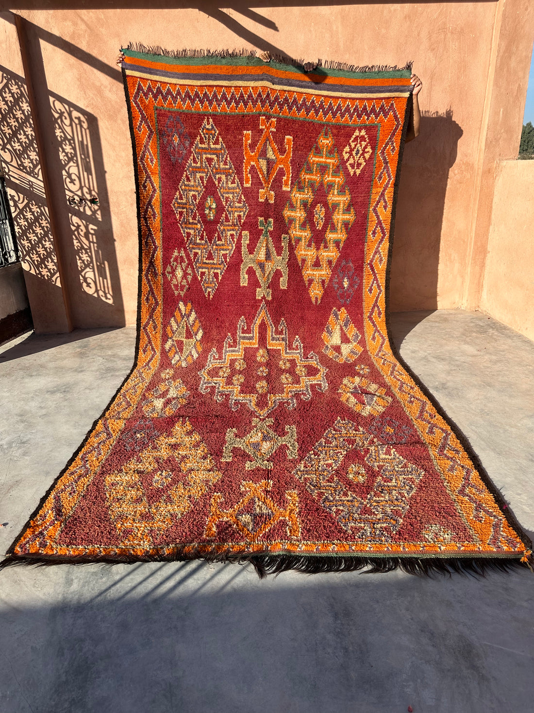 Vintage Vibe - Vintage Authentic Moroccan Rug