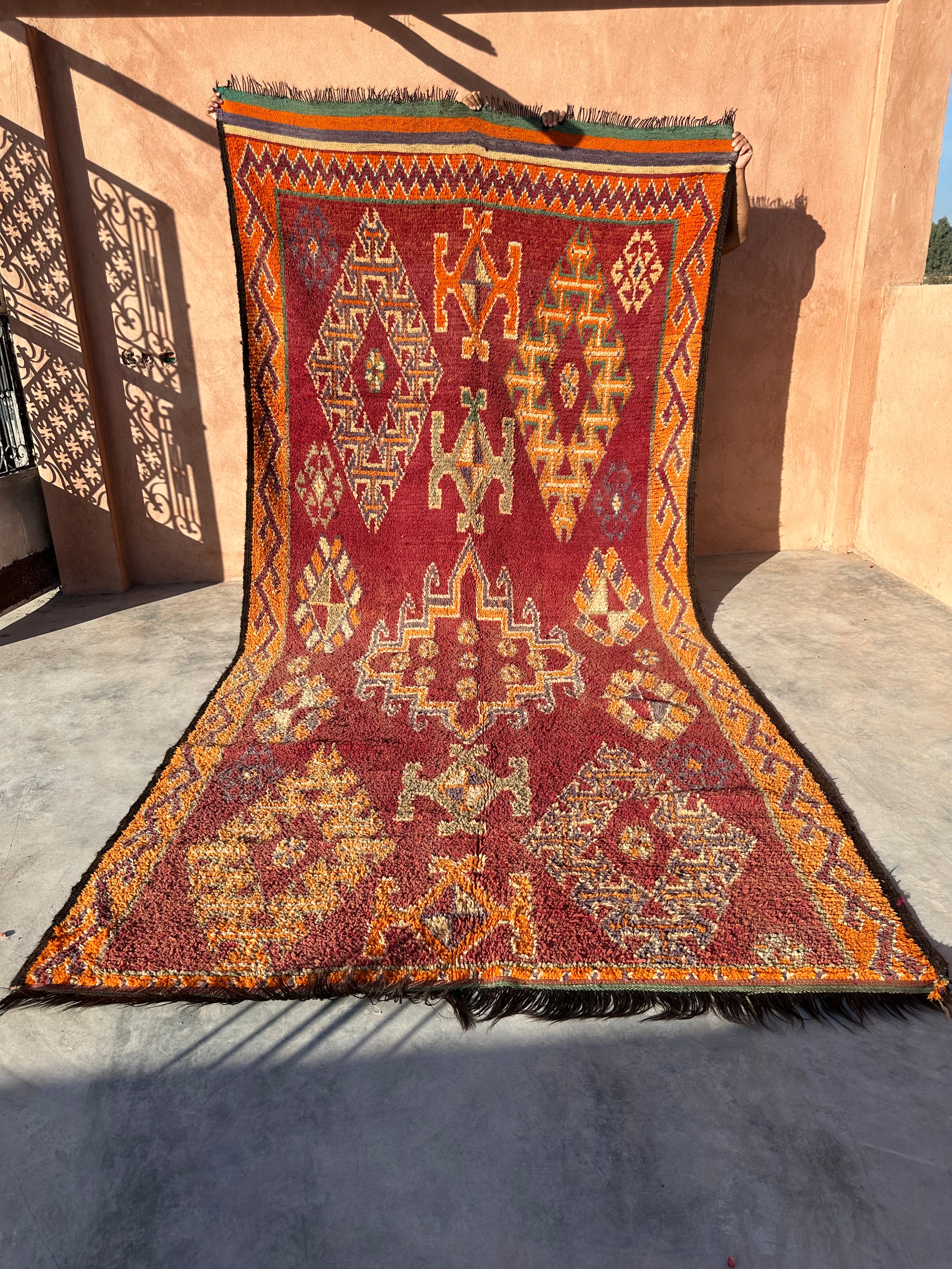 Vintage Vibe - Vintage Authentic Moroccan Rug