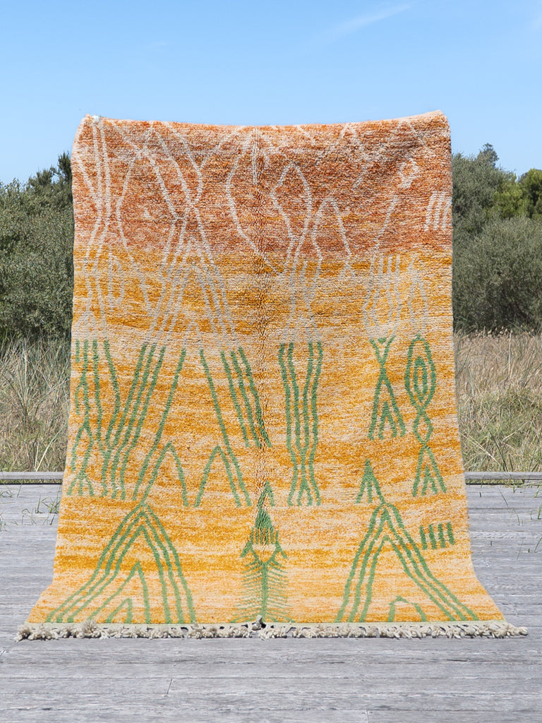 Mountain Lines - Beni Ourain Premium Moroccan Rug